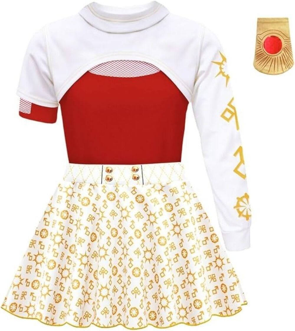 Girls Zombies 4: Dawn of the Vampires Nova Cosplay Costume Outfit 10-12yr